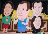 pub caricature